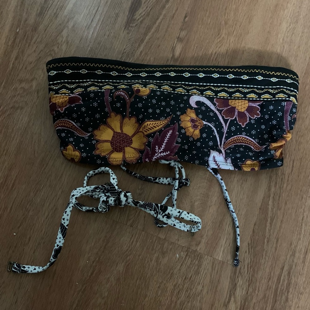 Floral Bandeau top